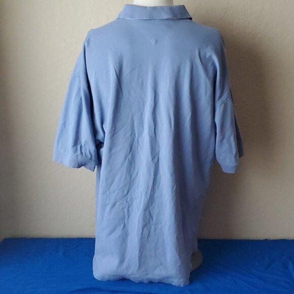 VTG Tommy Hilfiger Vintage Baby Blue Polo Size XL - Picture 7 of 12